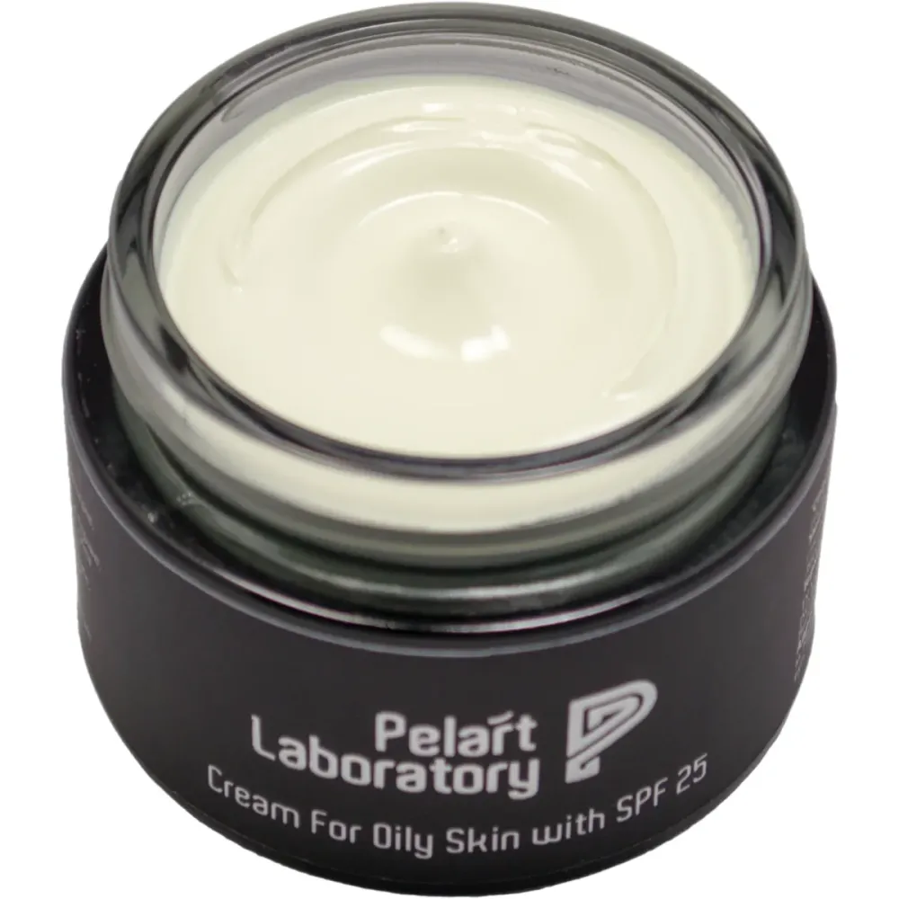 Матуючий зволожувальний крем SPF 25 для жирної шкіри Pelart Laboratory Cream For Oily Skin  - фото 3