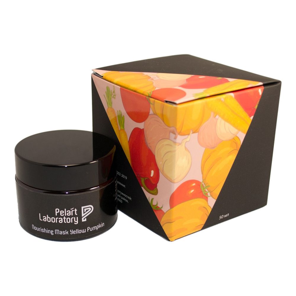 Маска питательная с тыквой Pelart Laboratory Nourishing Mask Yellow Pumpkin  - фото 3