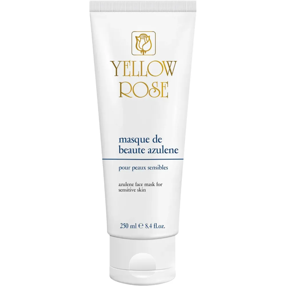 Зволожуюча заспокійлива маска з азуленом для чутливої шкіри Yellow Rose Masque de Beaute Azulene  - фото 2