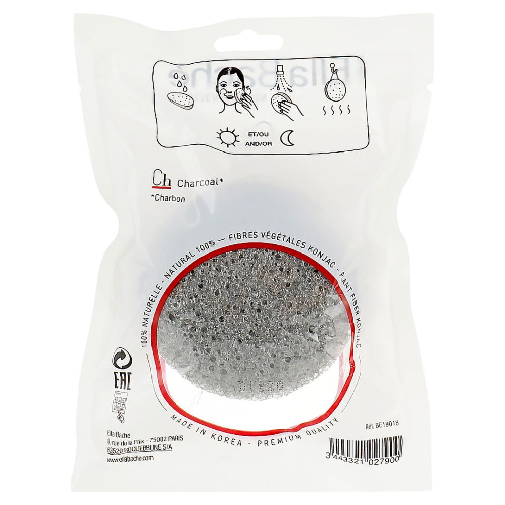 Очищающий спонж Конняку Ella Bache Cleasing Konjac Sponge  - фото 3
