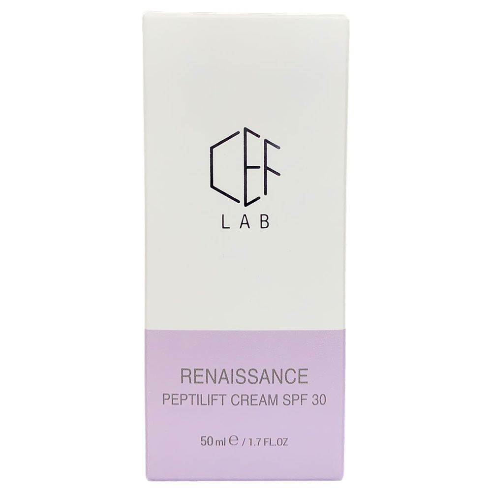 Пептидный дневной крем SPF 30 CEF Lab Renaissance Peptilift Cream  - фото 3