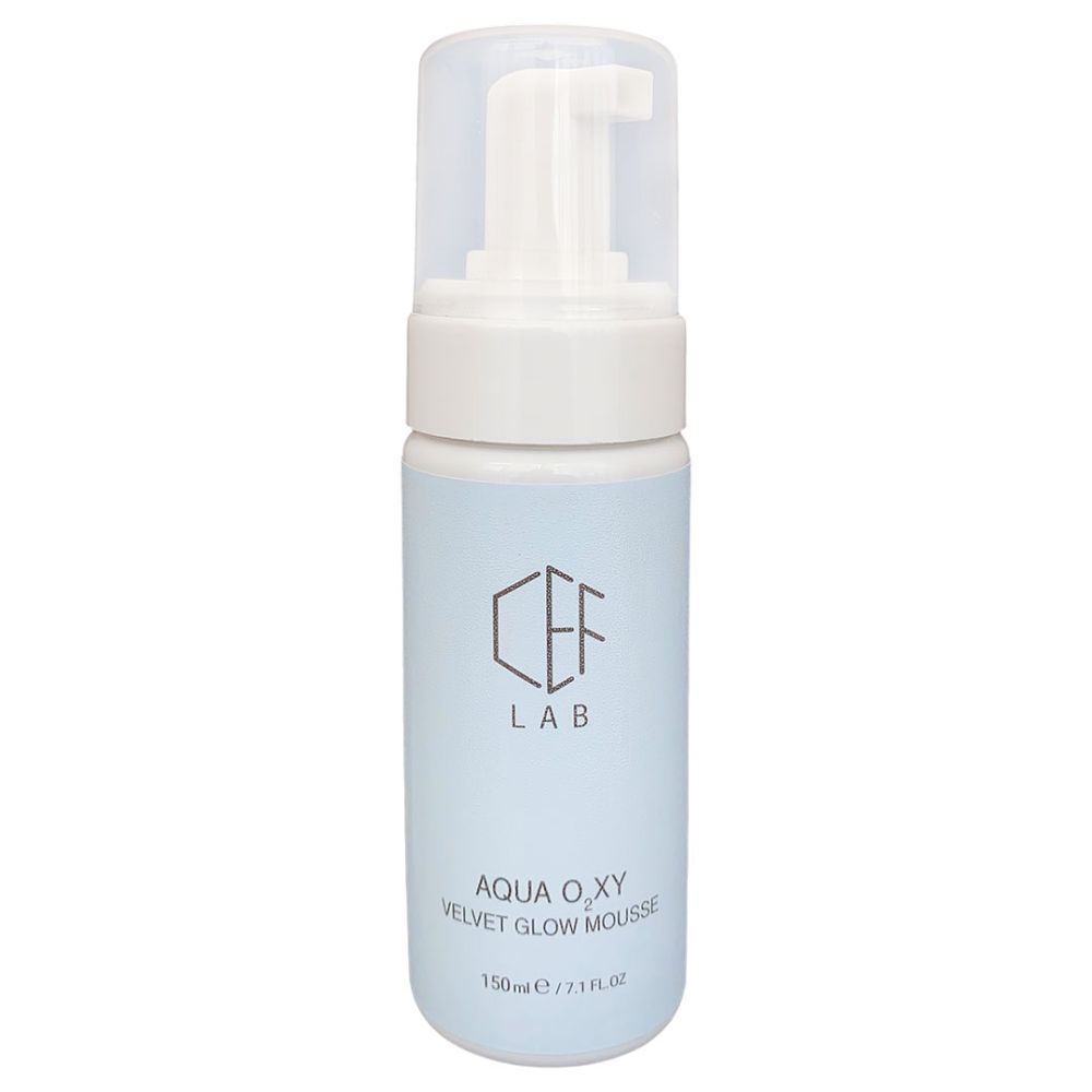 Шелковый антиоксидантный мусс CEF Lab Aqua O2XY Velvet Glow Mousse  - фото 1