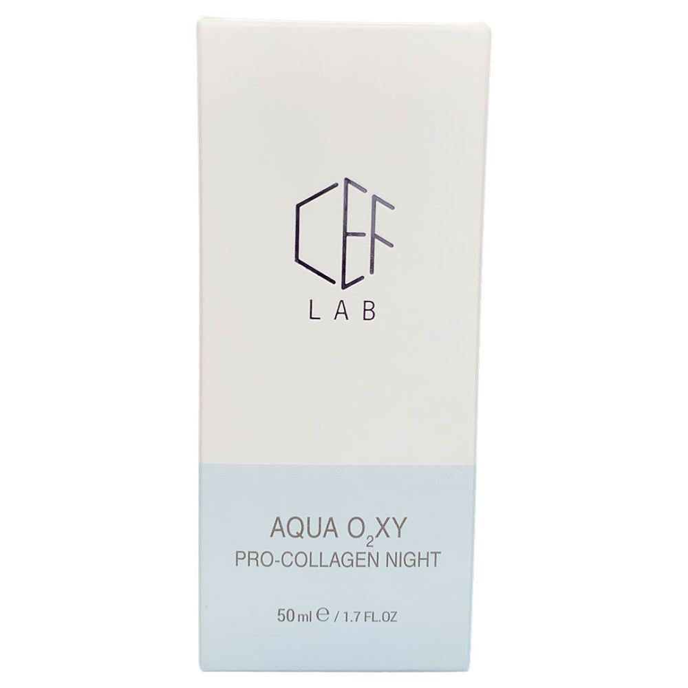 Проколагеновий нічний крем CEF Lab Aqua O2XY Pro-Collagen Night  - фото 3