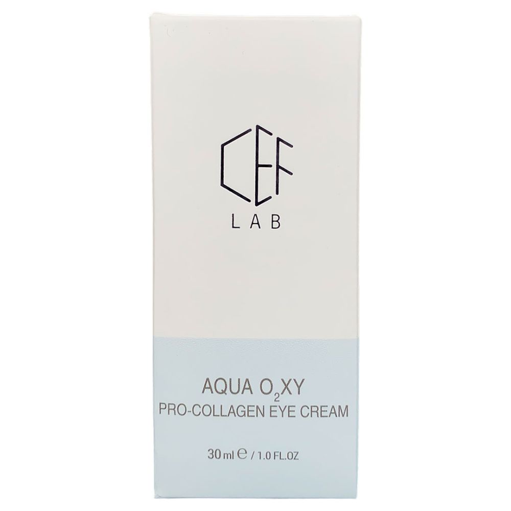 Проколагеновий крем для зони навколо очей CEF Lab Aqua O2XY Pro-Collagen Eye Cream  - фото 3