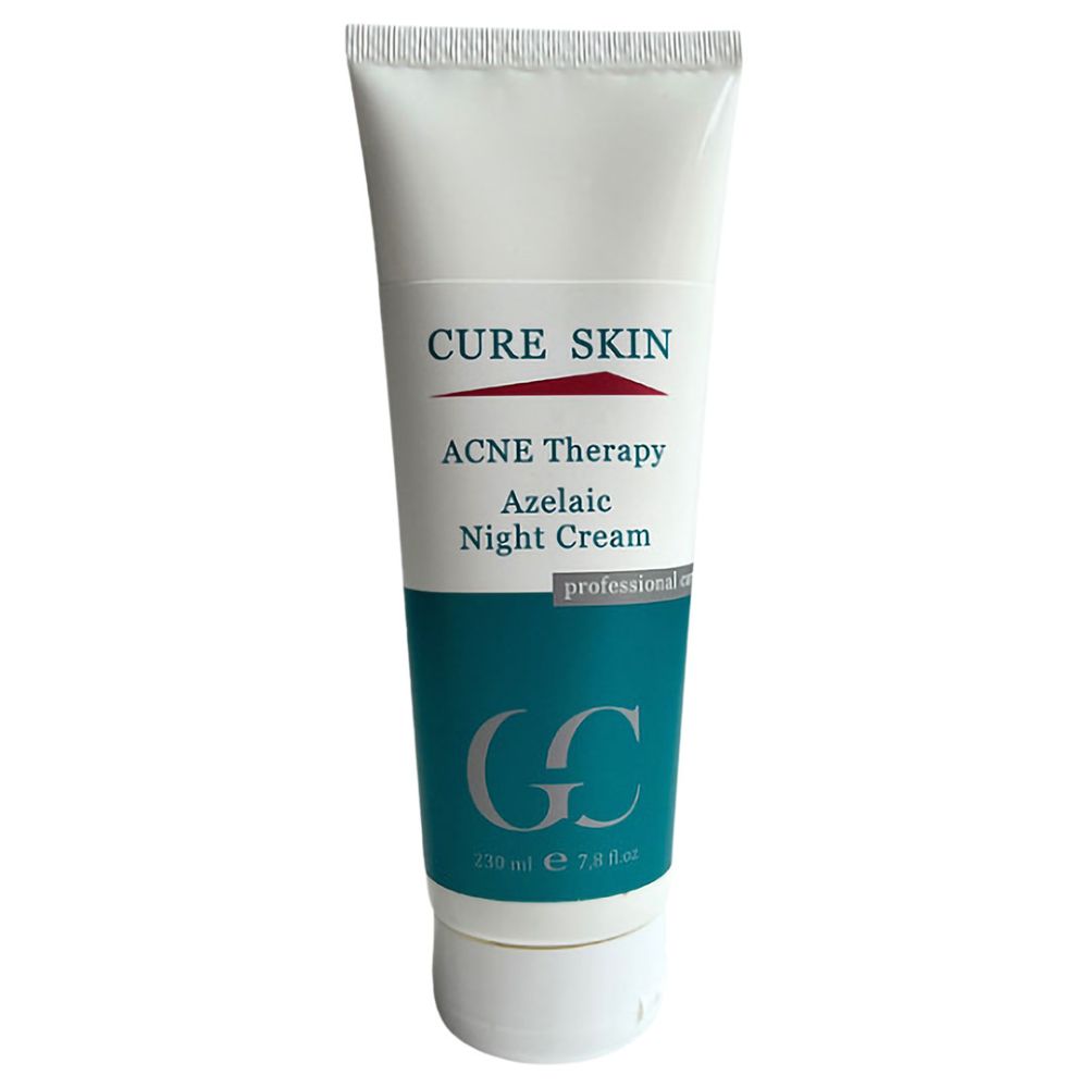 Протизапальний азелаїновий нічний крем для жирної шкіри Cure Skin Acne Therapy Azelaic Night Cream  - фото 2
