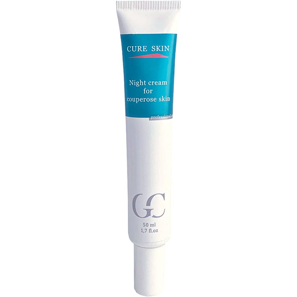 Нічний крем для заспокоєння куперозної шкіри Cure Skin Night Cream For Couperose Skin  - фото 1