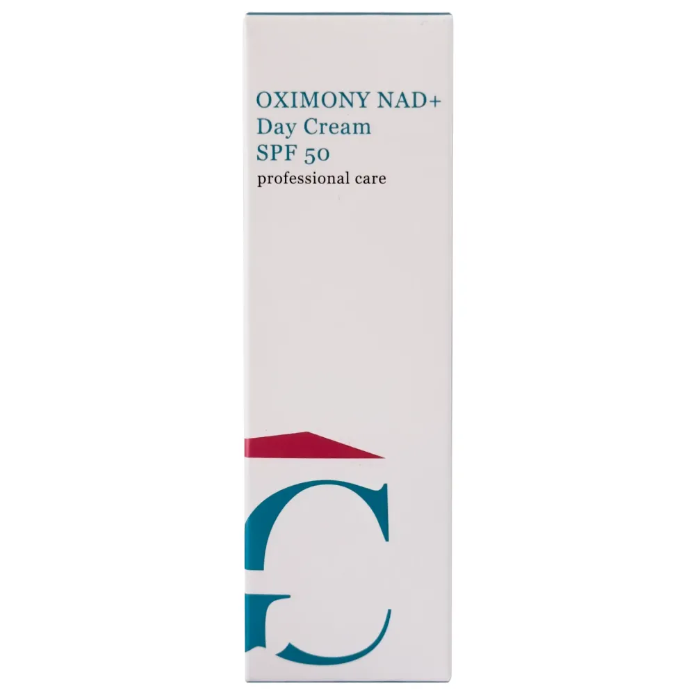 Сонцезахисний антиоксидантний денний крем SPF 50 для вікової шкіри Cure Skin OXIMONY NAD+ Day Cream  - фото 3