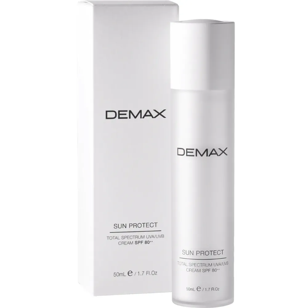 Солнцезащитный антиоксидантный крем SPF 80 Demax Total Spectrum UVA UVB Cream  - фото 2