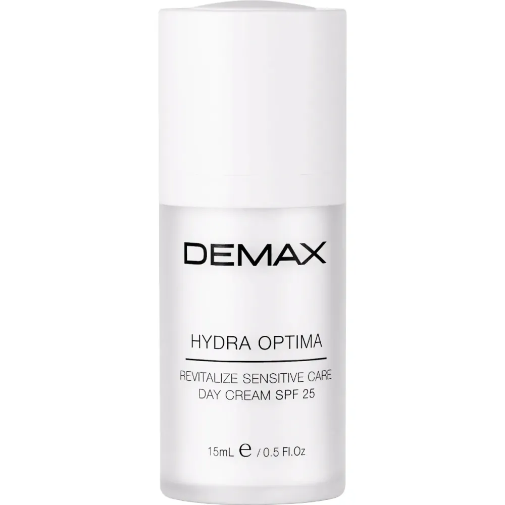 Зволожувальний денний крем SPF 25 для сухої та чутливої шкіри Demax Revitalize Sensitive Care Day Cream  - фото 4