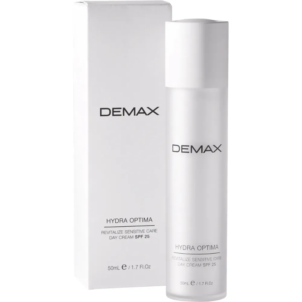 Зволожувальний денний крем SPF 25 для сухої та чутливої шкіри Demax Revitalize Sensitive Care Day Cream  - фото 2