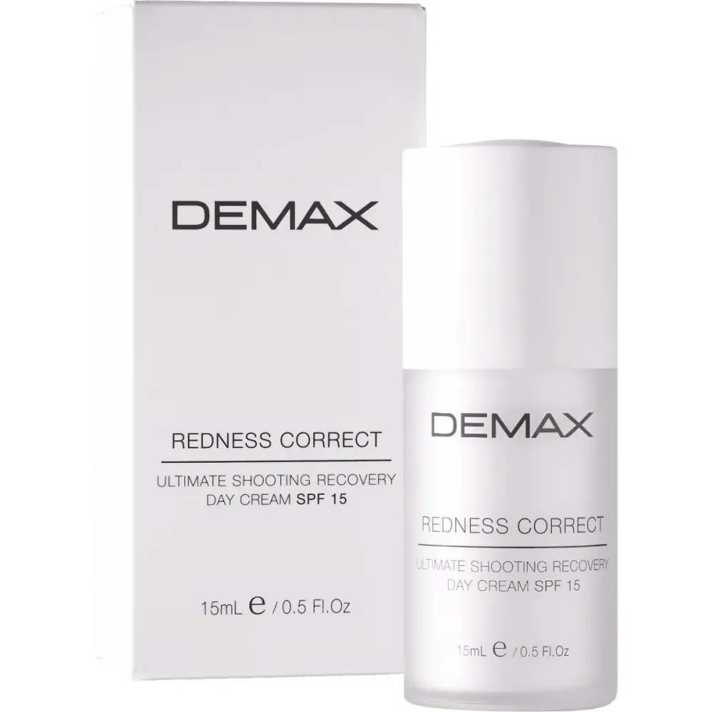 Регенерирующий крем-флюид SPF 15 для чувствительной кожи с куперозом Demax Ultimate Shooting Recovery Day Cream  - фото 5