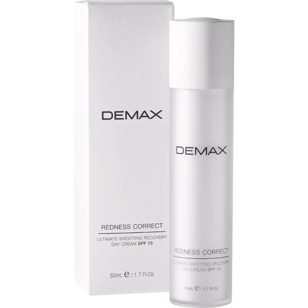 Регенерирующий крем-флюид SPF 15 для чувствительной кожи с куперозом Demax Ultimate Shooting Recovery Day Cream  - фото 2
