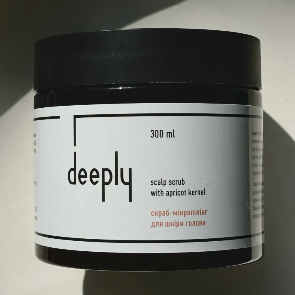 Очищающий себорегулирующий скраб для кожи головы Deeply Scalp Scrub with Apricot Kernel  - фото 2