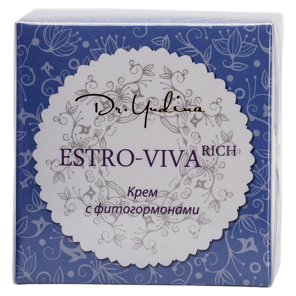 Крем питательный с фитоэстрогенами «ESTRO-VIVA» rich Dr. Yudina 50 мл  - фото 1