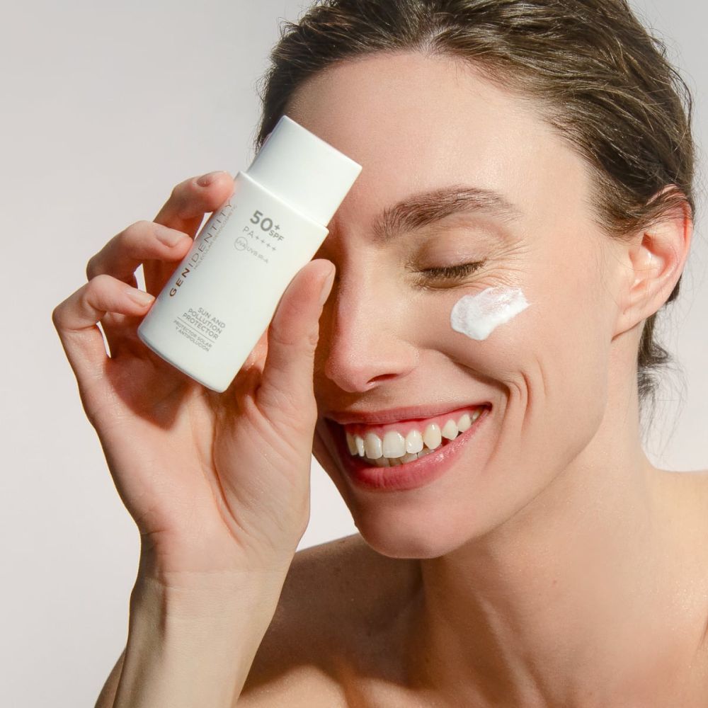 Солнцезащитный антиоксидантный крем SPF 50+ для всех типов кожи Gen Identity Sun And Pollution Protector  - фото 5