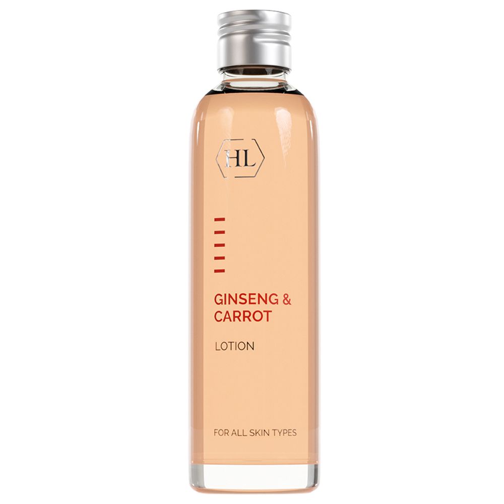 Увлажняющий ревитализирующий лосьон для сияния кожи Holy Land Ginseng & Carrot Lotion  - фото 1