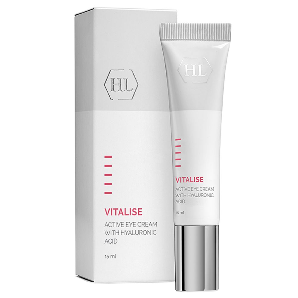 Активний крем для повік з гіалуроновою кислотою Holy Land Vitalise Active Eye Cream  - фото 1