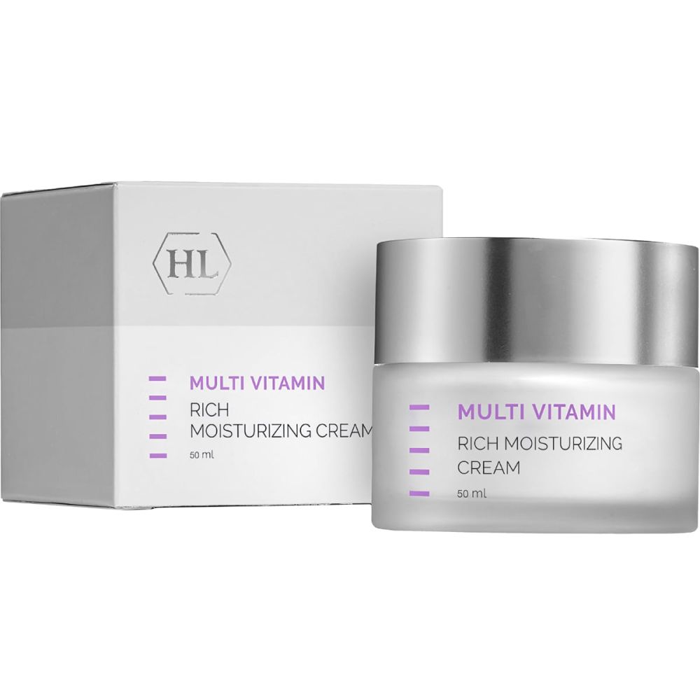 Крем с витаминами для питания и увлажнения кожи Holy Land Multi Vitamin Rich Moisturizing Cream  - фото 2