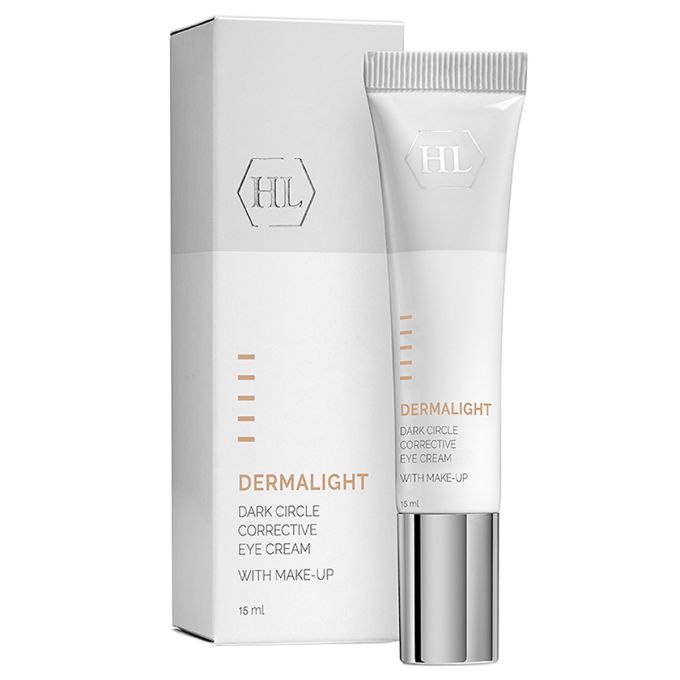 Коригуючий крем для повік з тоном Holy Land Dermalight Corrective Eye Cream With Make-Up
