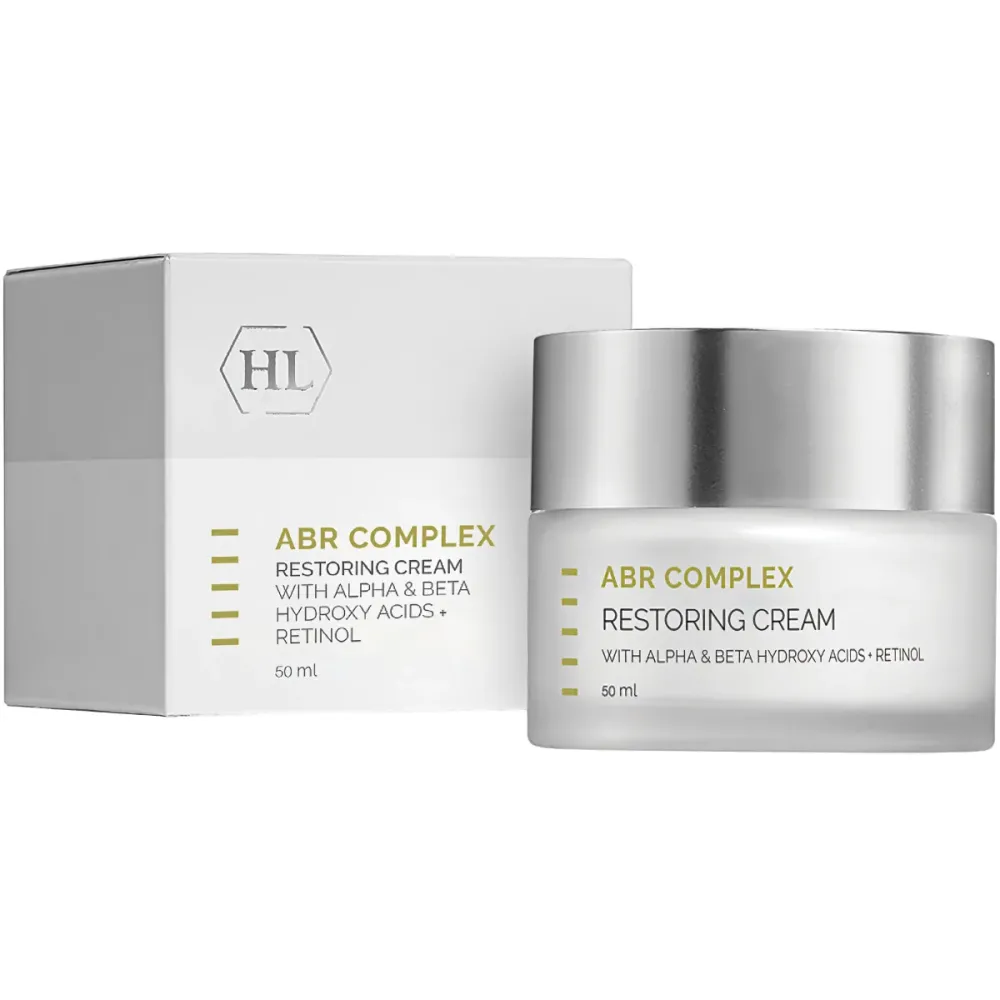 Восстанавливающий ночной крем с AHA-кислотами и ретинолом Holy Land ABR Complex Restoring Cream  - фото 2