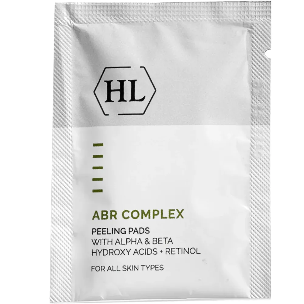 Очищувальні пілінг-серветки для жирної та тьмяної шкіри Holy Land ABR Complex Peeling Pads  - фото 3