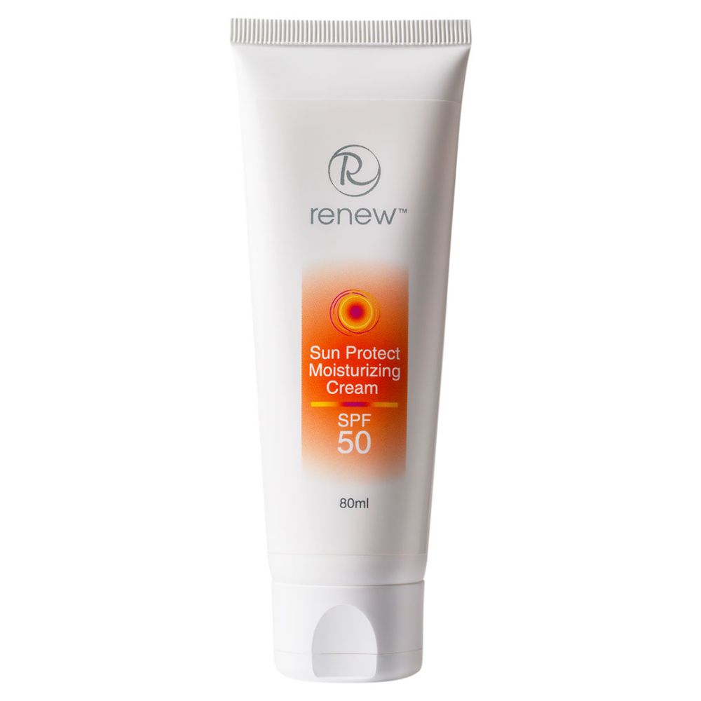 Зволожувальний сонцезахисний крем SPF-50 Renew Sun Protect Moisturizing Cream  - фото 1