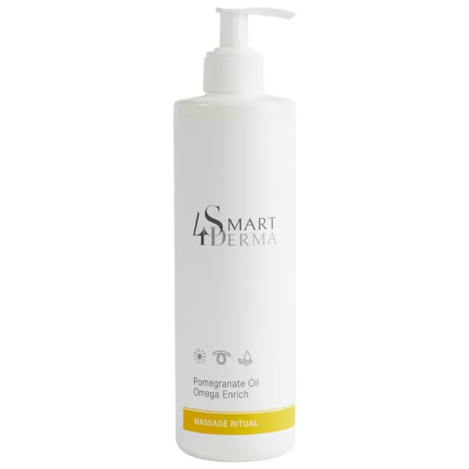 Масажна відновлююча олія з гранатом Smart4Derma Pomegranate Oil Omega Enrich