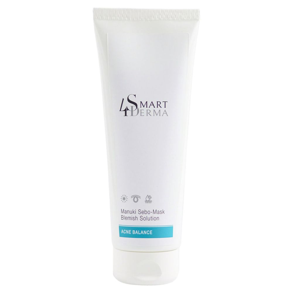 Мануки-маска для восстановления микробиома и себорегуляции Smart4Derma Manuki Sebo-Mask Blemish Solution  - фото 2