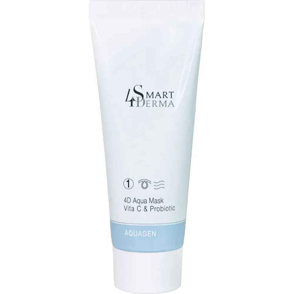 Інтенсивно зволожувальна антивікова 2-етапна система масок Smart4Derma Aquagen 2-Stage Mask System  - фото 2
