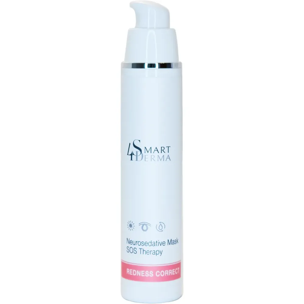 Нейроседативная успокаивающая маска для чувствительной кожи Smart4Derma Neurosedative Mask SOS Therapy  - фото 2