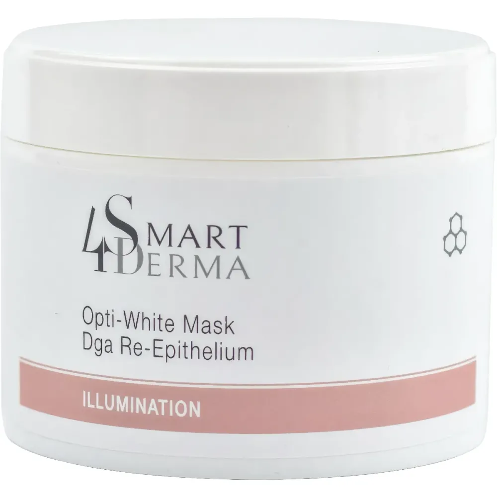 Осветляющая восстанавливающая маска для тусклой кожи Smart4Derma Opti-White Mask DGA Re-Epithelium  - фото 2