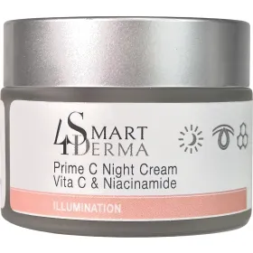 Антиоксидантный восстанавливающий ночной крем для всех типов кожи Smart4Derma Prime C Night Cream