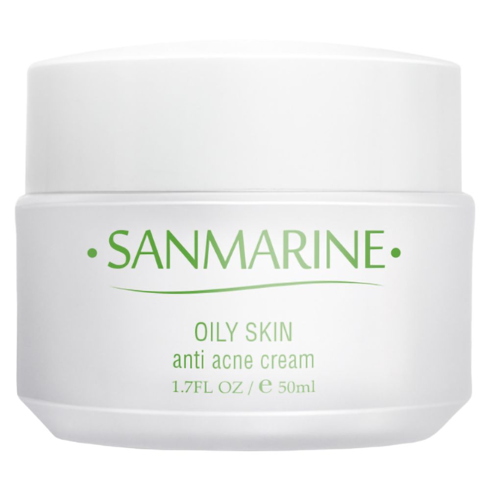 Себорегулюючий крем Sanmarine Anti-Acne Cream  - фото 1