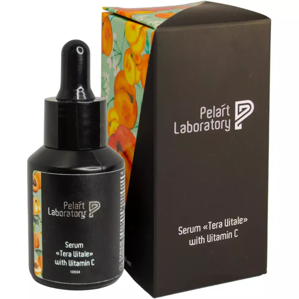 Освітлююча антивікова сироватка з вітаміном C Pelart Laboratory Serum Tera Vitale With Vitamin C  - фото 3