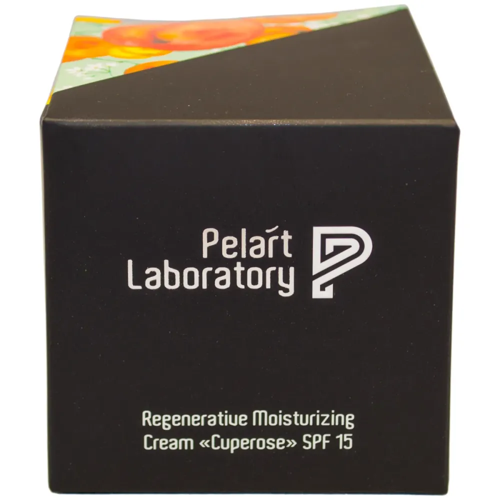 Заспокійливий зміцнювальний крем SPF 15 для чутливої шкіри Pelart Laboratory Day Cream Apricot  - фото 7