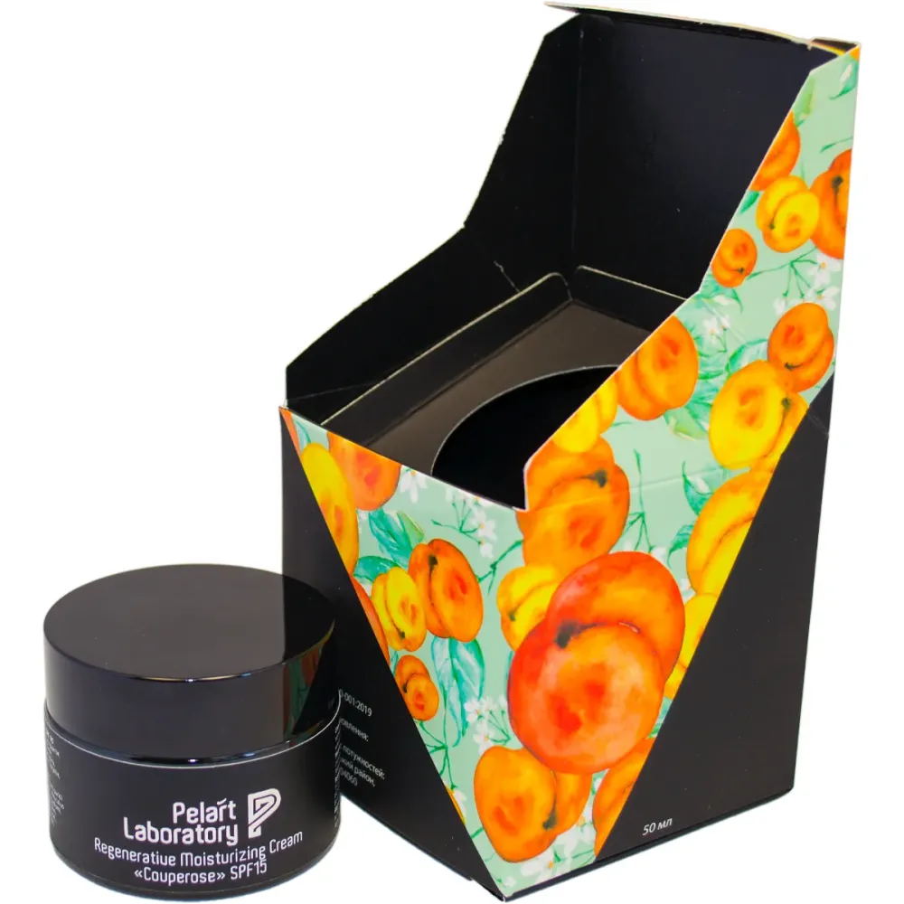Заспокійливий зміцнювальний крем SPF 15 для чутливої шкіри Pelart Laboratory Day Cream Apricot  - фото 9