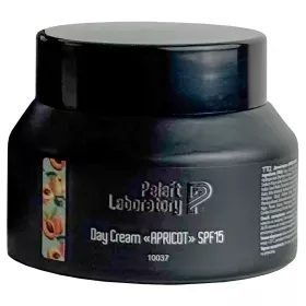 Заспокійливий зміцнювальний крем SPF 15 для чутливої шкіри Pelart Laboratory Day Cream Apricot