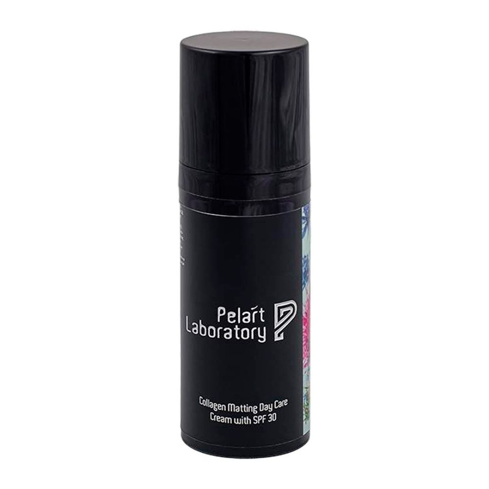 Дневной матирующий крем с коллагеном SPF 30 «без тона» Pelart Laboratory Collagen Matting Day Care Cream  - фото 1