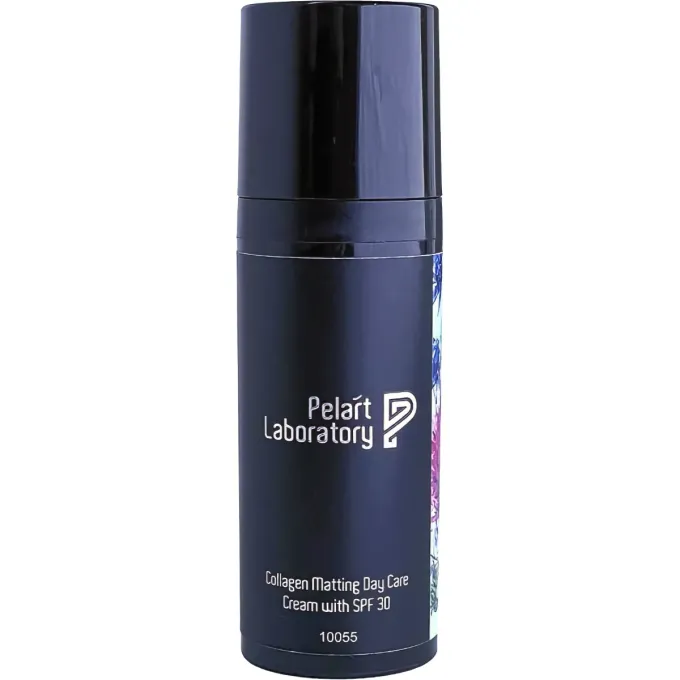 Денний матуючий крем з колагеном SPF 30 «світлий тон» Pelart Laboratory Collagen Matting Day Care Cream