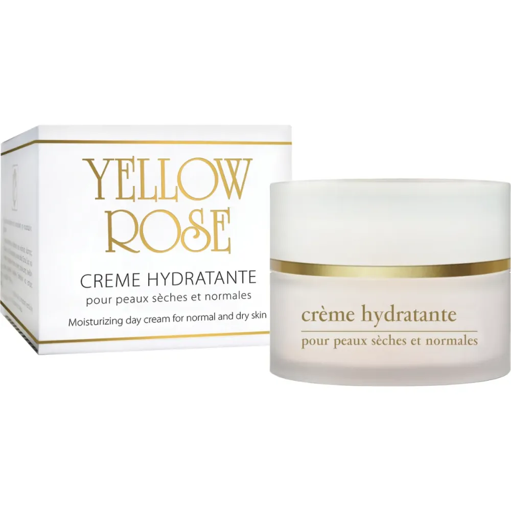 Увлажняющий крем с гиалуроновой кислотой для сухой и нормальной кожи Yellow Rose Creme Hydratante  - фото 3