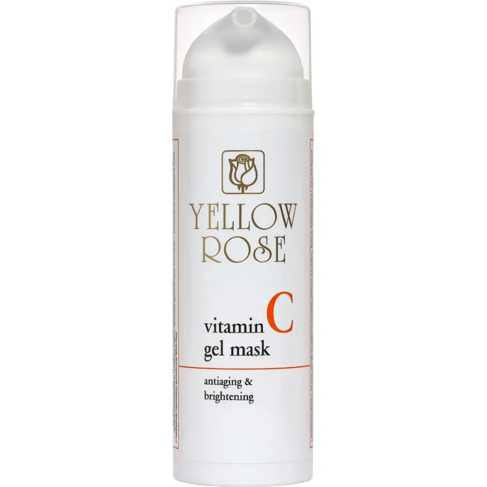 Освітлювальна антивікова гель-маска з вітаміном С Yellow Rose Vitamin C Gel Mask  - фото 2
