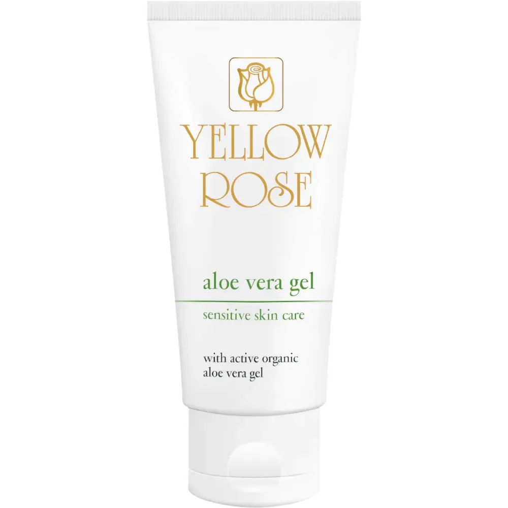 Зволожувальний заспокійливий гель для чутливої шкіри Yellow Rose Aloe Vera Gel  - фото 1
