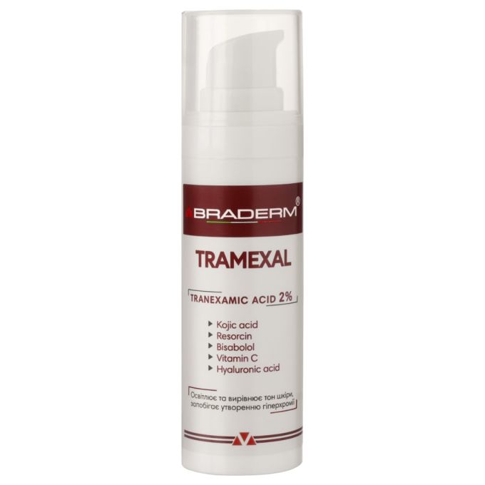 Осветляющий крем против пигментации Braderm Tramexal