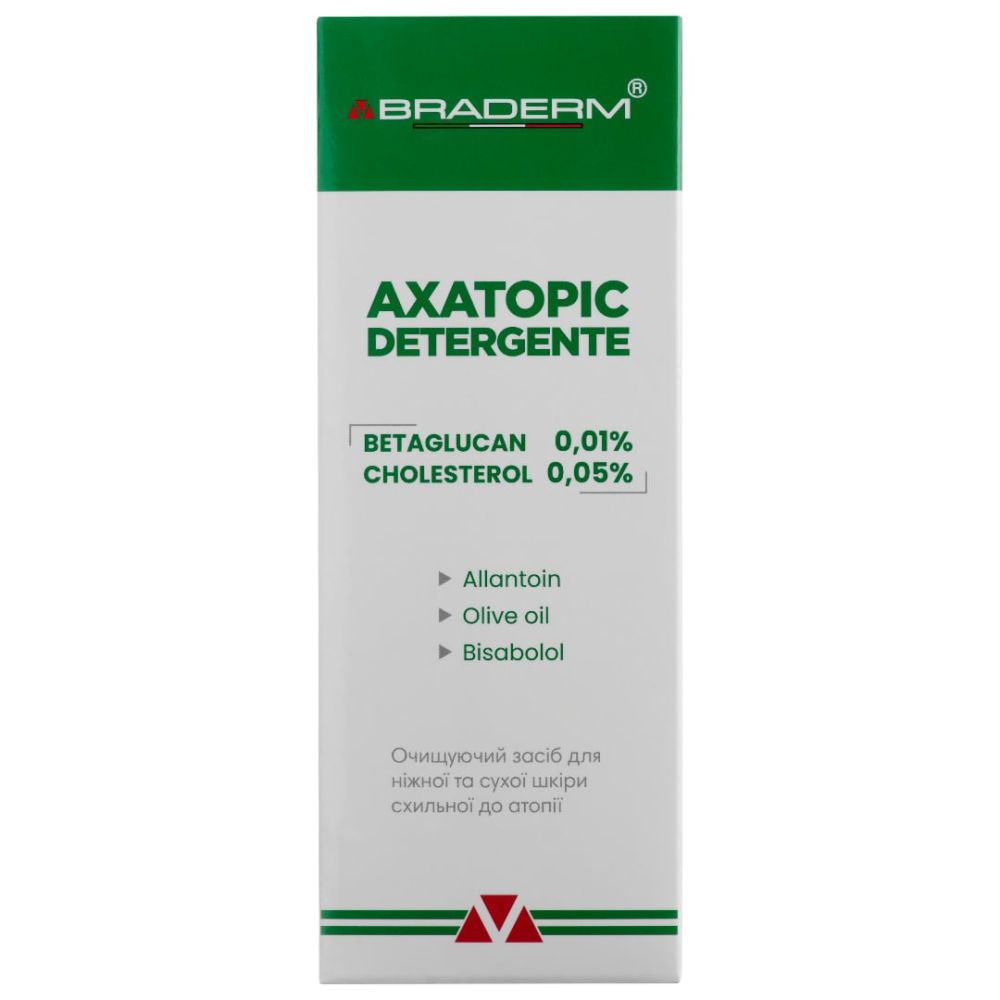 Гель для очищения нежной и сухой кожи Braderm Axatopic Detergente  - фото 2