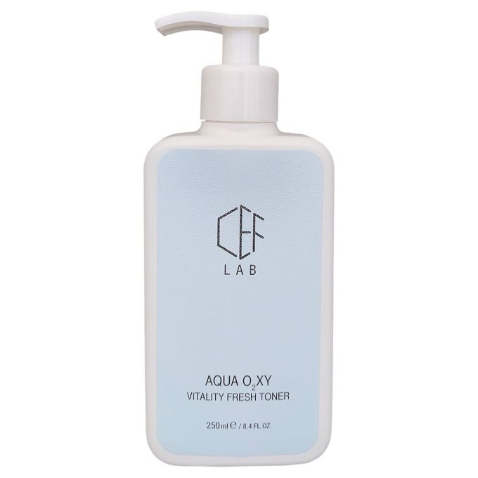 Антиоксидантний зволожуючий тонер CEF Lab Aqua O2XY Vitality Fresh Toner