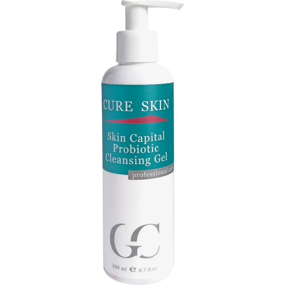 Пробиотический очищающий гель для баланса микробиома Skin Capital Cure Skin Probiotic Cleansing Gel  - фото 1