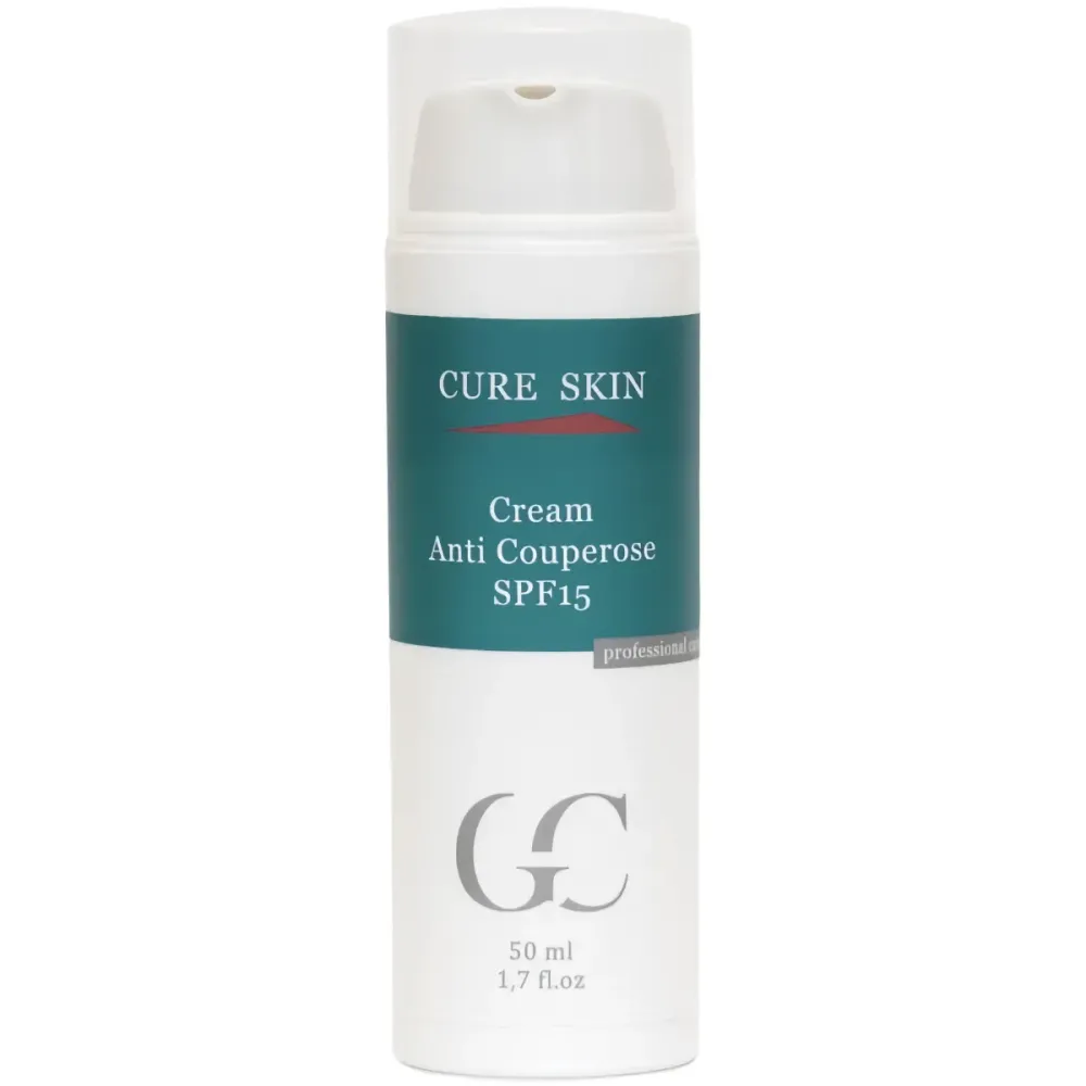 Антикуперозный успокаивающий крем SPF 15 для чувствительной кожи Cure Skin Cream Anti Couperose  - фото 1
