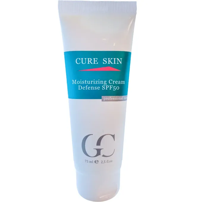 Увлажняющий солнцезащитный крем SPF 50 для всех типов кожи Cure Skin Moisturizing Cream Defense