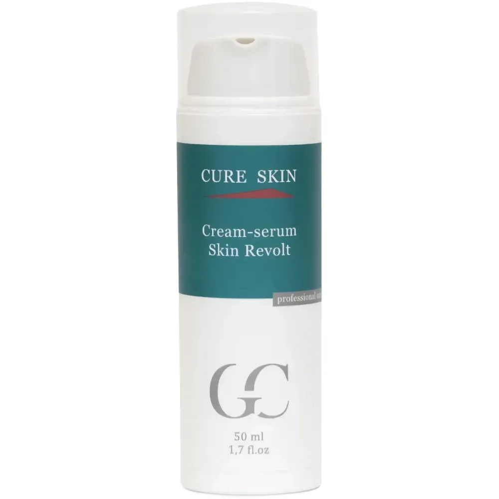 Увлажняющая антивозрастная крем-сыворотка для всех типов кожи Cure Skin Cream-Serum Skin Revolt  - фото 1