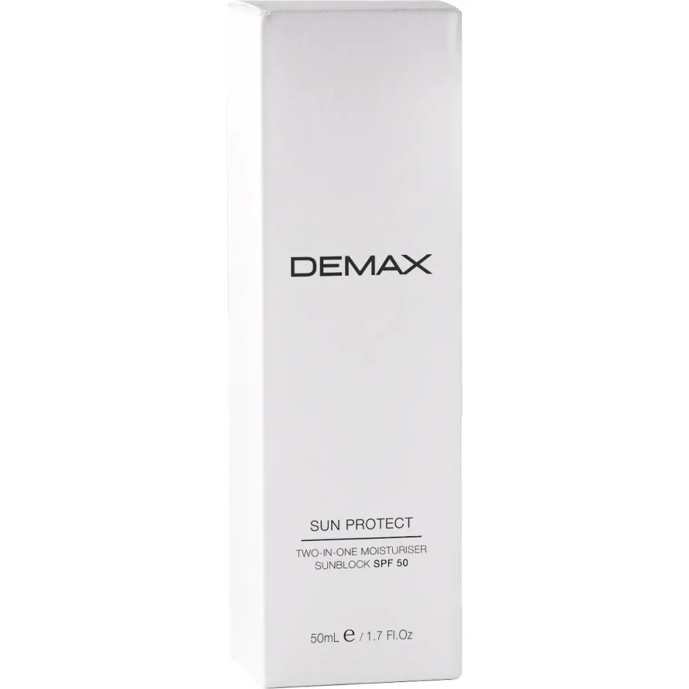 Сонцезахисний зволожувальний крем-флюїд SPF 50 Demax Two In One Moisturiser Sunblock  - фото 3